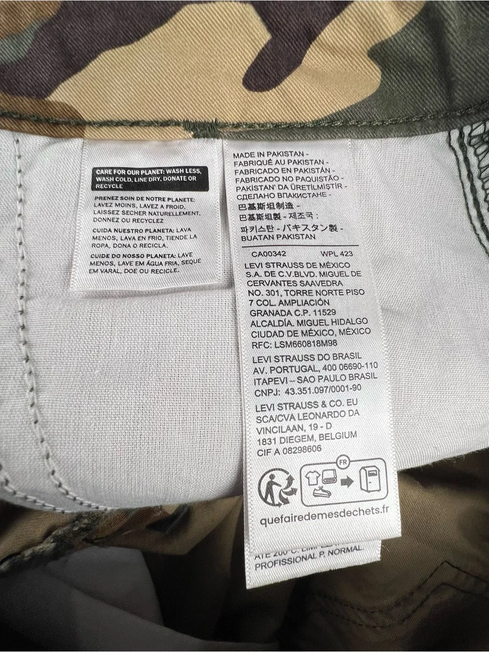 Levis product pair